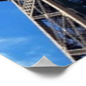 Creative Unique Eiffel Tower Paris Poster (Ecke)