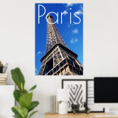 Creative Unique Eiffel Tower Paris Poster (Heimbüro)