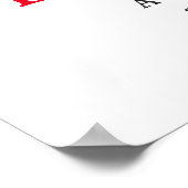 Creative Unique Inspiration Leadership Wolf Poster (Ecke)