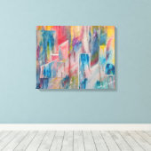 Creative Utopia CityScape Leinwanddruck (Insitu (Holzboden))