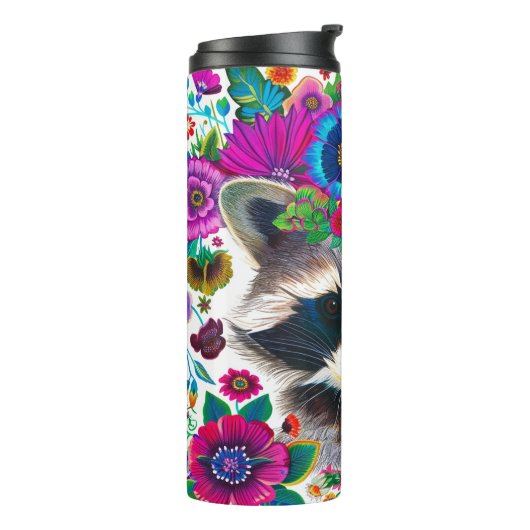 Creative Vibes, Raccon Thermosbecher (Nach links gedreht)