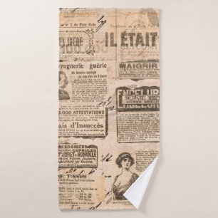 Creative vintage style background. Paper texture. Badehandtuch