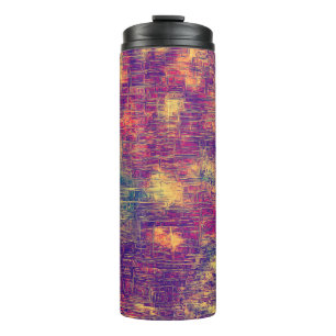 Creative vintage surface texture, close up grunge thermosbecher