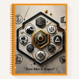 "Creative Visionary Concepts" Notizblock