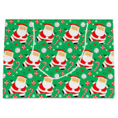 Creative Volleyball Holiday Große Geschenktüte (Vorderseite)