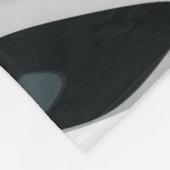 Creative White Man Architektur Fleecedecke (Ecke)