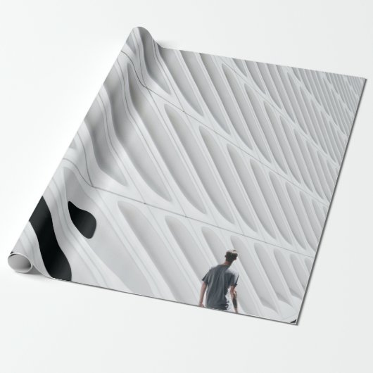Creative White Man Architektur Geschenkpapier (Ungerollt)