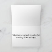 Creative Wild Retro Pilz-Art Karte (Innenseite)