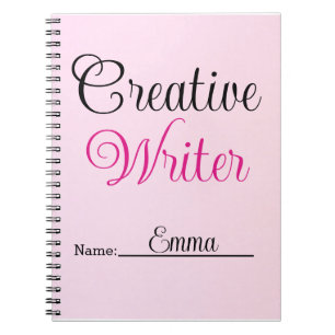 Creative Writer Pastel Pink Notizblock