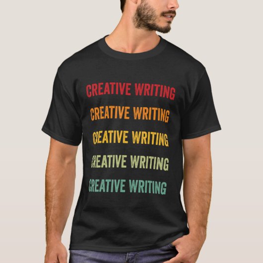 Creative Writing Creative Writing Hobbyist Rainbo T-Shirt (Vorderseite)