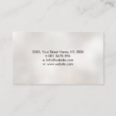 Creative Writing - Fountain Ink Pen Butterfly Visitenkarte (Rückseite)