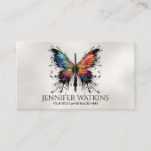 Creative Writing - Fountain Ink Pen Butterfly Visitenkarte (Vorderseite)