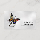 Creative Writing - Fountain Ink Pen Butterfly Visitenkarte (Vorderseite)
