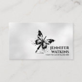 Creative Writing - Fountain Ink Pen Butterfly Visitenkarte (Vorderseite)