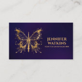 Creative Writing - Fountain Ink Pen Butterfly Visitenkarte (Vorderseite)