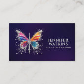 Creative Writing - Fountain Ink Pen Butterfly Visitenkarte (Vorderseite)