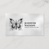 Creative Writing - Fountain Ink Pen Butterfly Visitenkarte (Vorderseite)