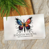 Creative Writing - Fountain Ink Pen Butterfly Visitenkarte