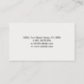 Creative Writing - Fountain Ink Tree Visitenkarte (Rückseite)