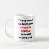 creative writing teacher, awesome kaffeetasse (Links)