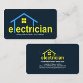 Creative Zuhause Electrical Service Visitenkarte (Vorne/Hinten)