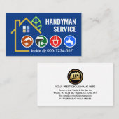 Creative Zuhause Gebäude Landscape Visitenkarte (Vorne/Hinten)