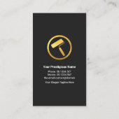 Creative Zuhause Roller Brush House Painter Visitenkarte (Rückseite)