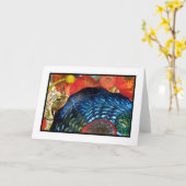 CreativeAngelDesigns Floating Glass Series Karte (Gelbe Blume)