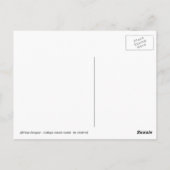 Créativité Postkarte (Rückseite)