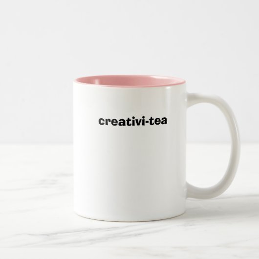 Creativitee Zweifarbige Tasse (Rechts)