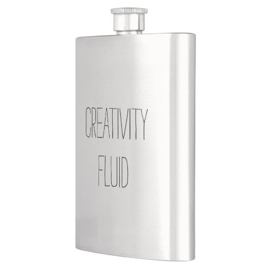 Creativity Fluid Funny Classic Fun Steel Flasche Flachmann (Links)