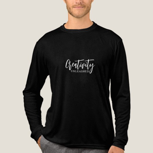 Creativity UNLEASHED T-Shirt Tri-Blend Shirt (Vorderseite)