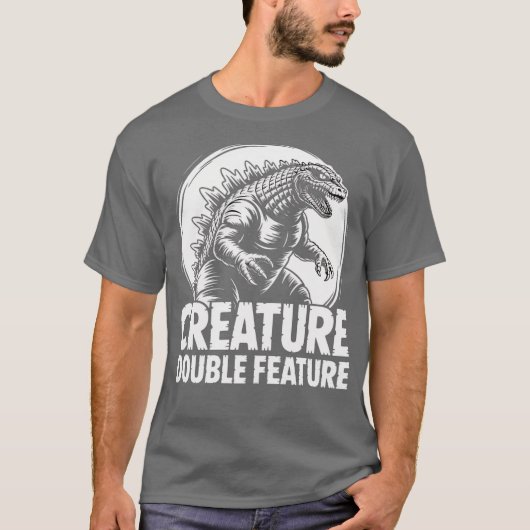 Creature Double Feature WLVI Boston Retro (2) T-Shirt (Vorderseite)