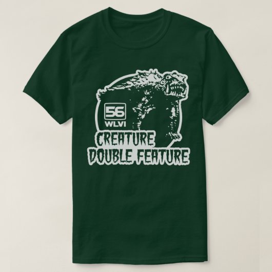Creature Double Feature WLVI Boston TShirt (Design vorne)