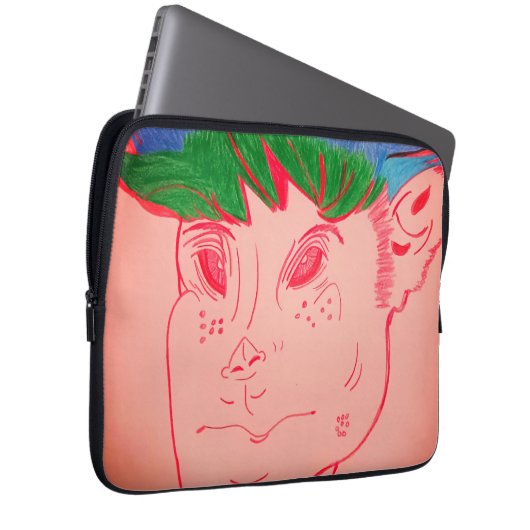 Creature Features Animation Laptop Sleeve (Vorne Rechts)