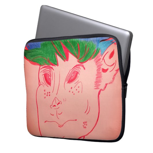 Creature Features Animation Laptop Sleeve (Vorderseite Links)