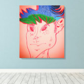 Creature Features Animation Stretched Canvas Print Leinwanddruck (Insitu (Holzboden))