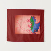 Creature Features Animation Tapestry Wandteppich (Vorderseite (Horizontal))