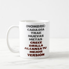 CRECE BRILLA REGALO PERSONALIZADO PARA (NOMBRE)  KAFFEETASSE