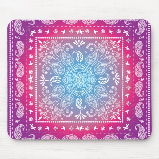 CRed Blue Burst Mousepad (Vorne)