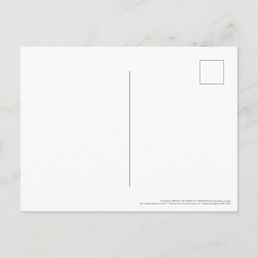 Credence Barebone-Foto Postkarte (Rückseite)