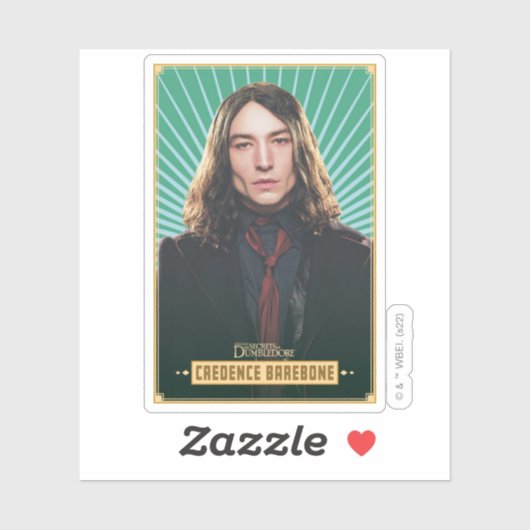 Credence Barebone-Zeichen Grafik Aufkleber (Blatt)