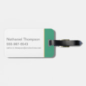 Credence Barebone-Zeichen Grafik Gepäckanhänger (Rückseite horizontal)