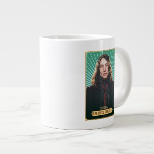 Credence Barebone-Zeichen Grafik Jumbo-Tasse (Vorderseite Rechts)