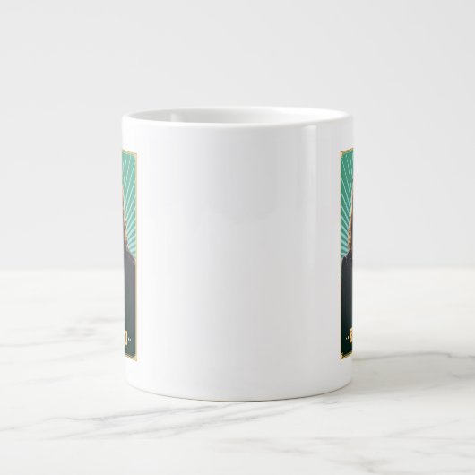 Credence Barebone-Zeichen Grafik Jumbo-Tasse (Vorderseite)