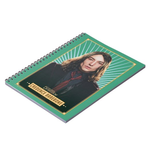 Credence Barebone-Zeichen Grafik Notizblock (Linke Seite)