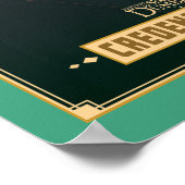 Credence Barebone-Zeichen Grafik Poster (Ecke)