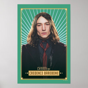 Credence Barebone-Zeichen Grafik Poster
