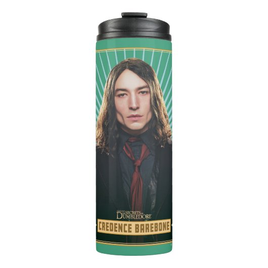 Credence Barebone-Zeichen Grafik Thermosbecher (Vorderseite)