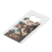 Credi Karten-Flaschenöffner Geldbeutel Flaschenöffner (Rückseite Schrägansicht)